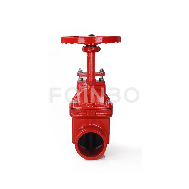 Grooved End Gate Valve